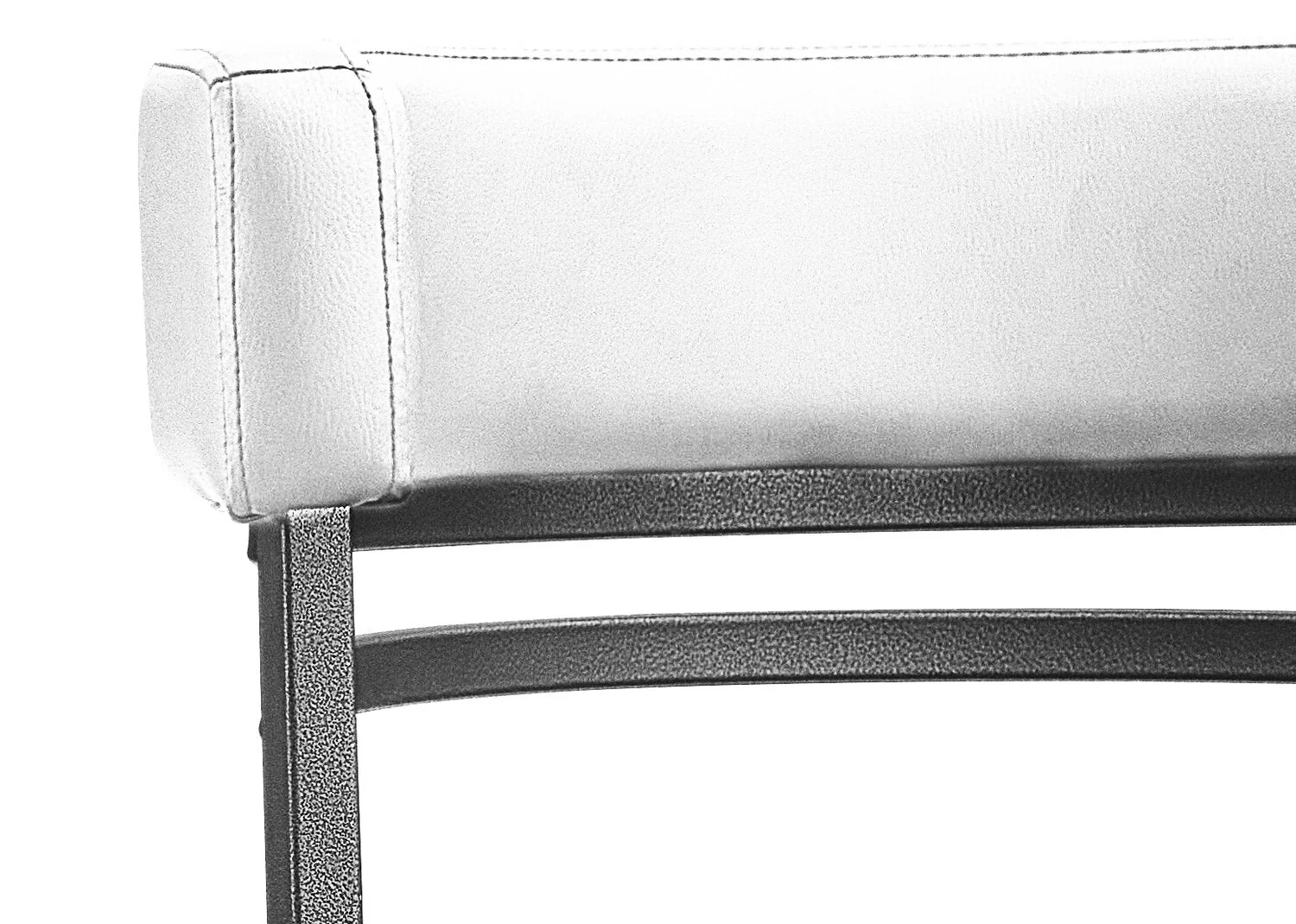 Devitt Counter-Height Swivel Stool - White - Image 3