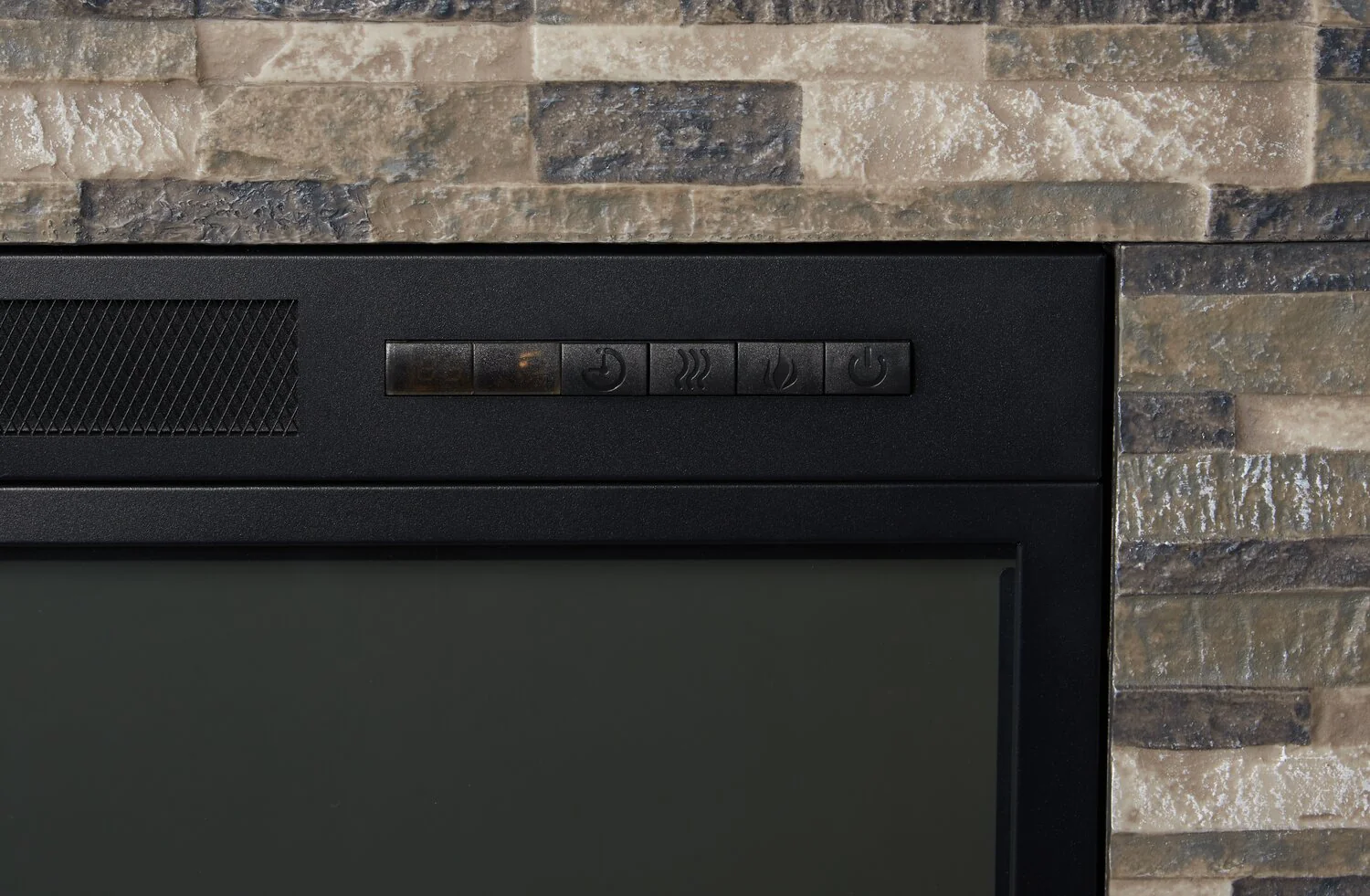 Deyn 70" TV Stand with Crystal Ember Firebox - Image 5