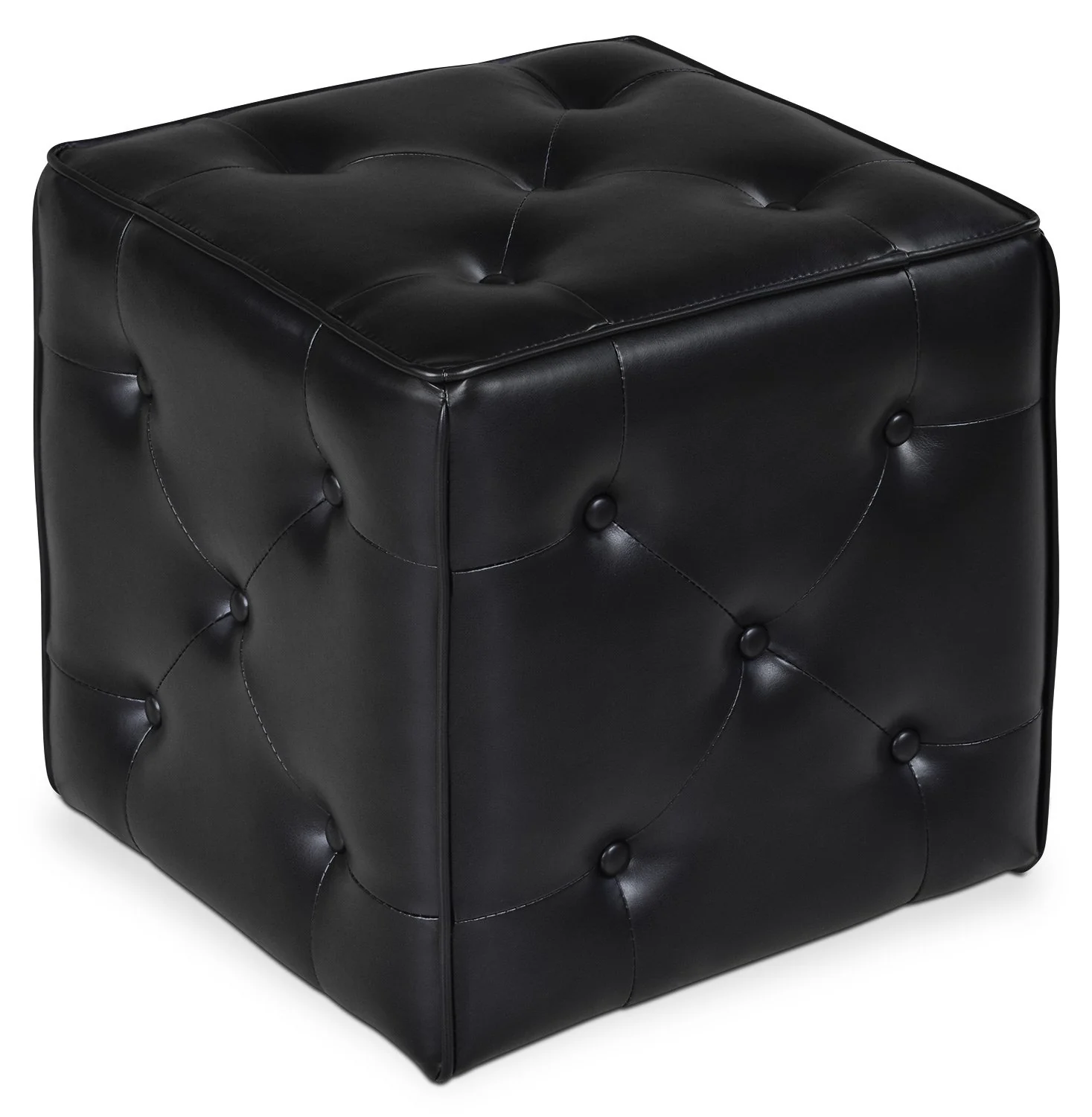 Dice Ottoman - Black