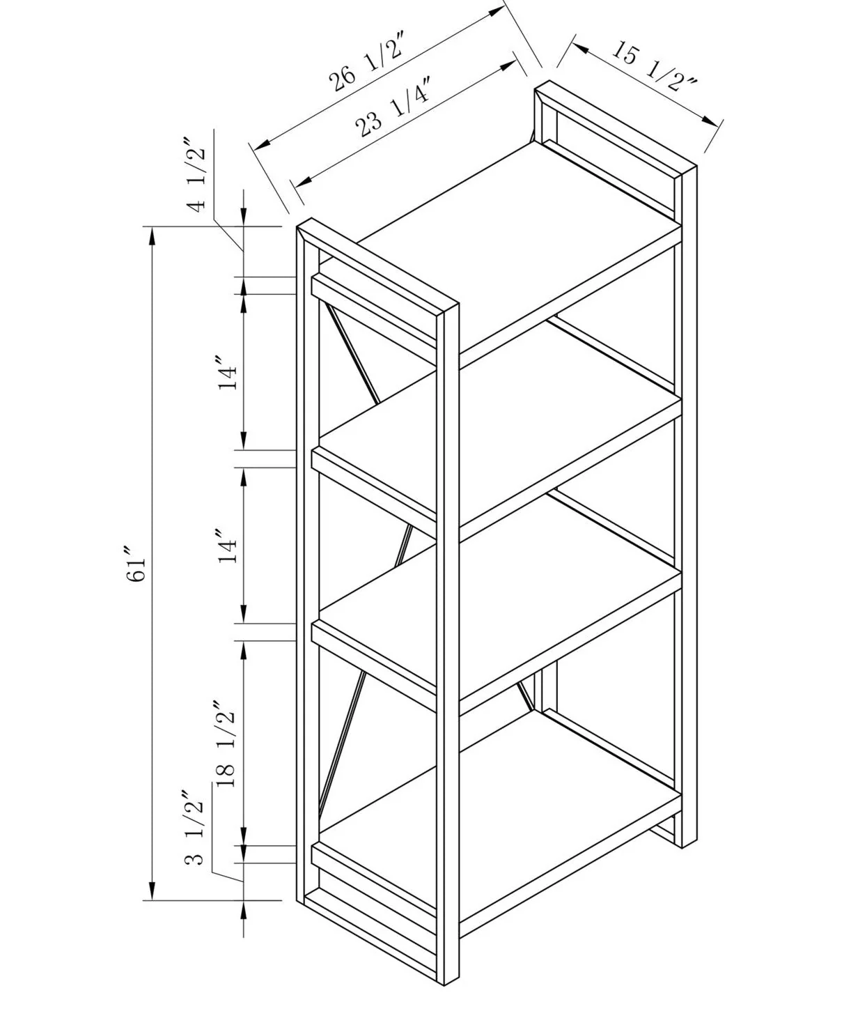 Doan 3-Piece Entertainment Centre with 64" TV Opening - Image 10