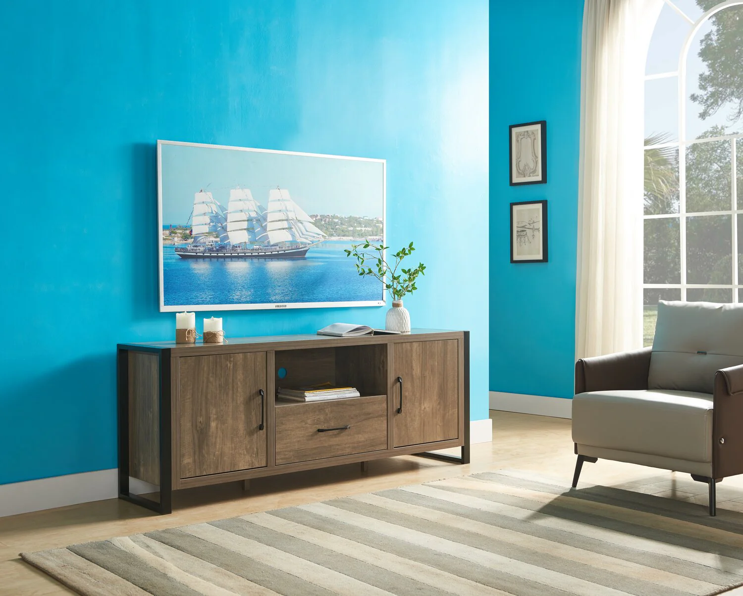 Doan 64" TV Stand - Image 4