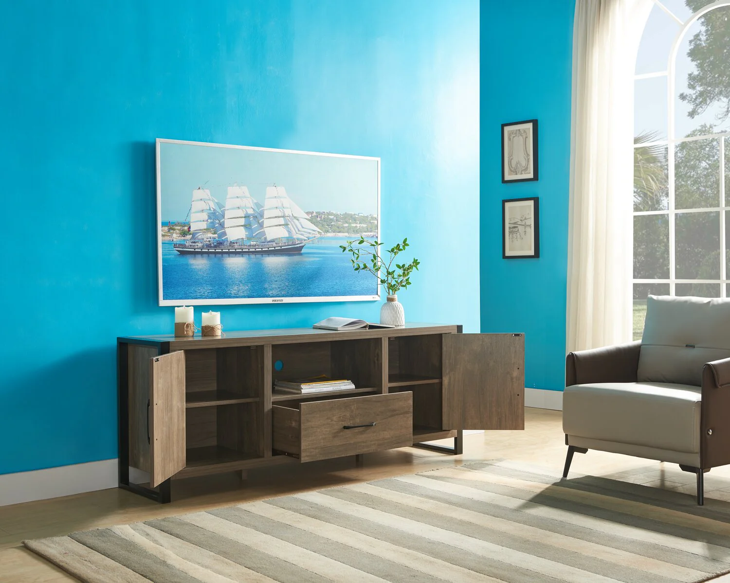 Doan 64" TV Stand - Image 5