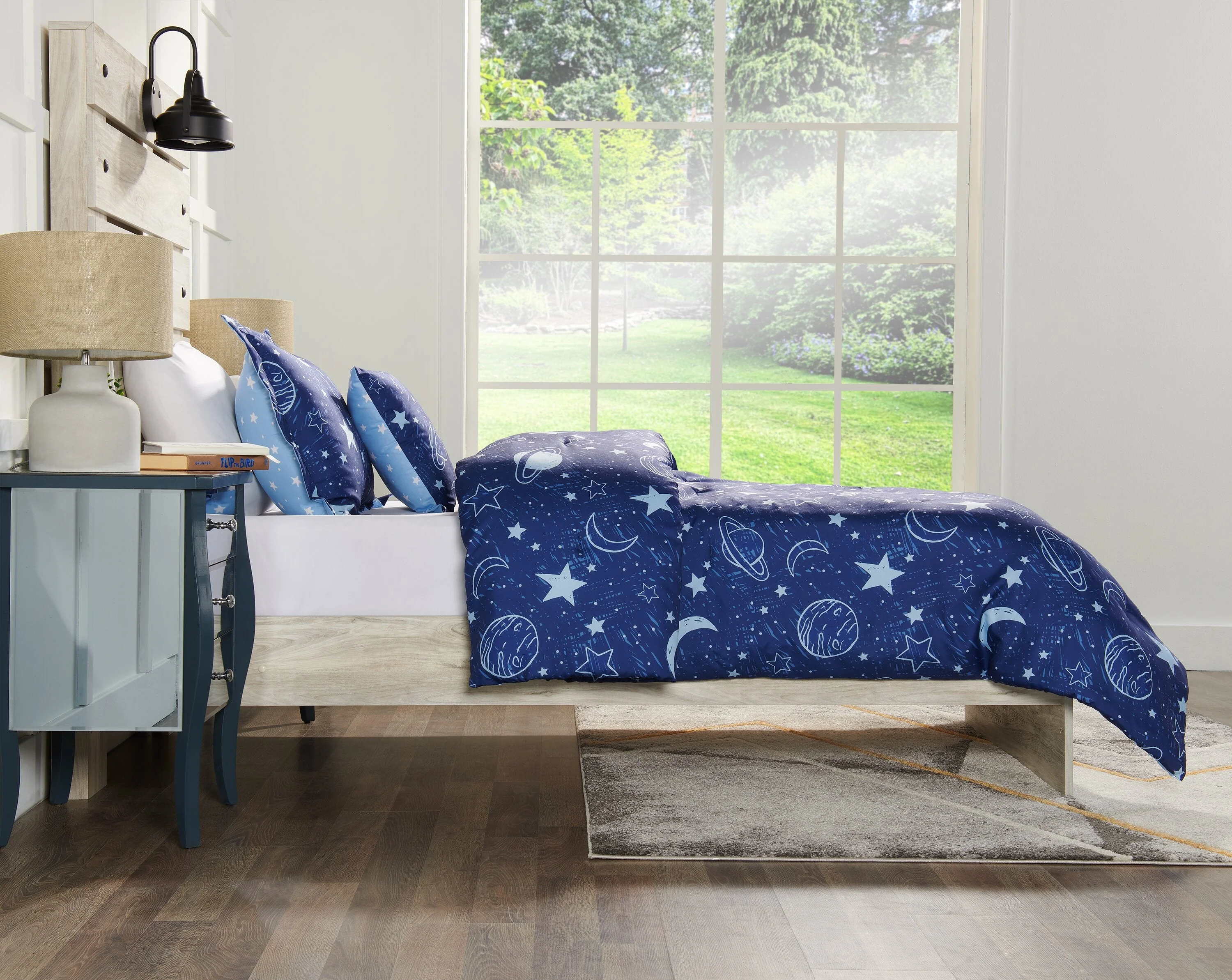 Drake 4-Piece Full Comforter Set - Image 7