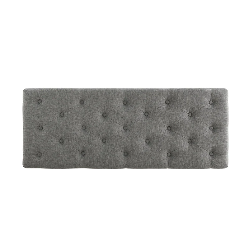 Dunaway Ottoman - Grey - Image 5