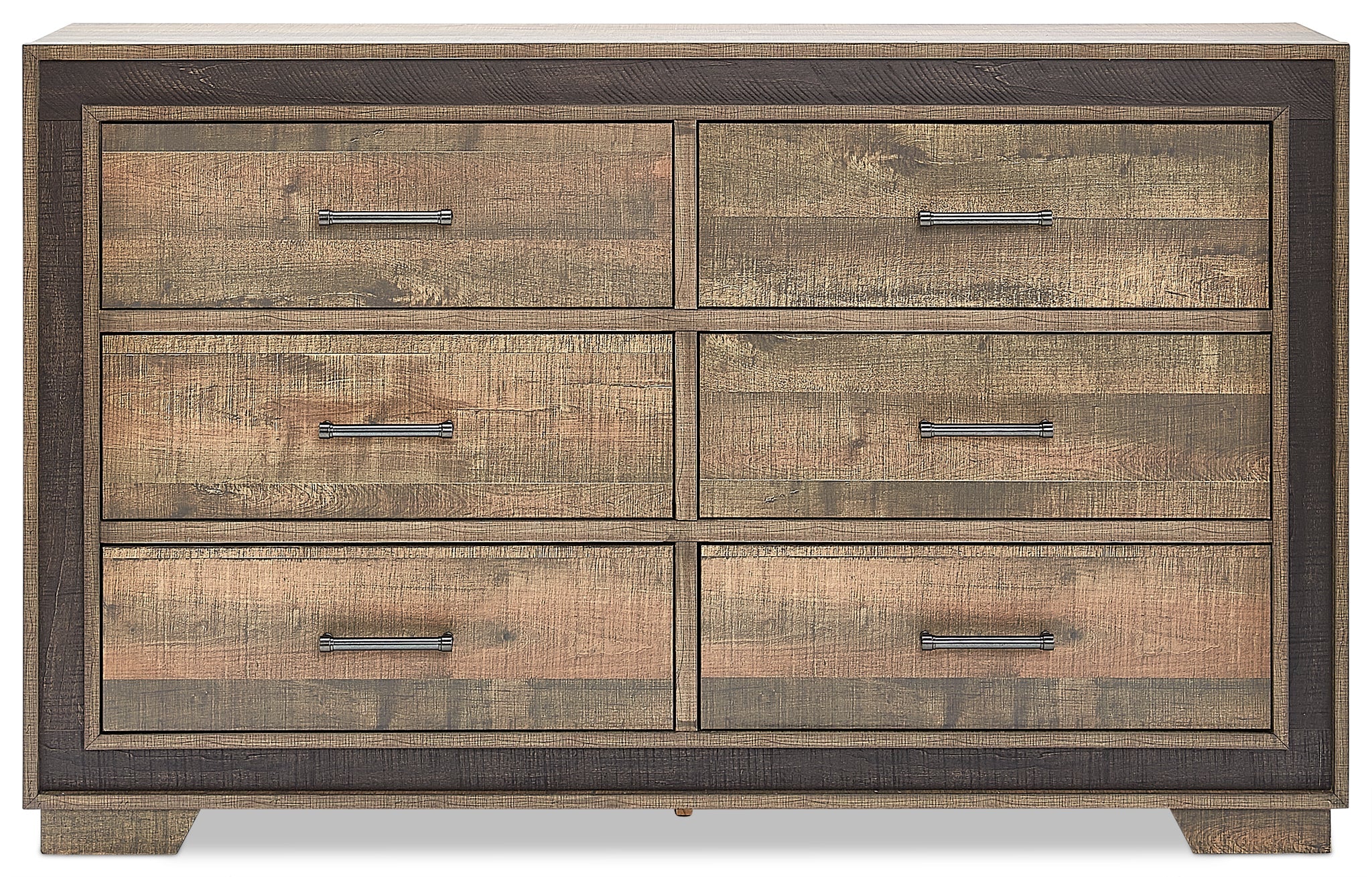 Dunbar 6-Piece Queen Bedroom Set - Weathered Brown - Image 5