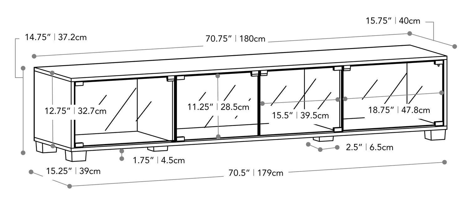 Dwyer 71" TV Stand - Image 9
