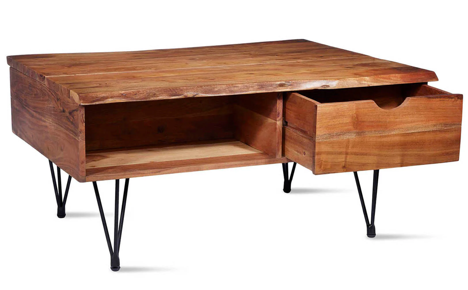 Earryland Lift Top Coffee Table - Natural - Image 3