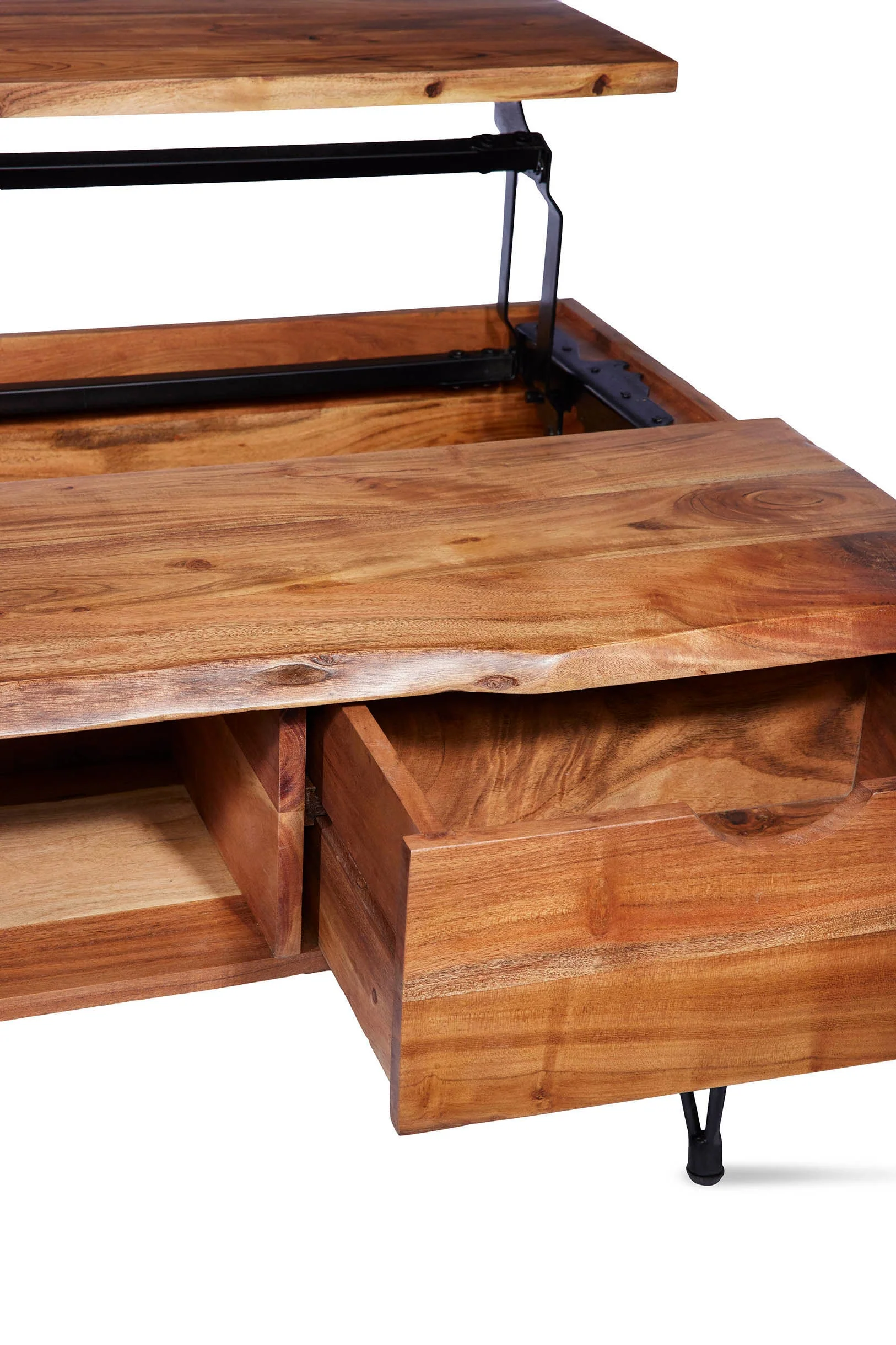 Earryland Lift Top Coffee Table - Natural - Image 5
