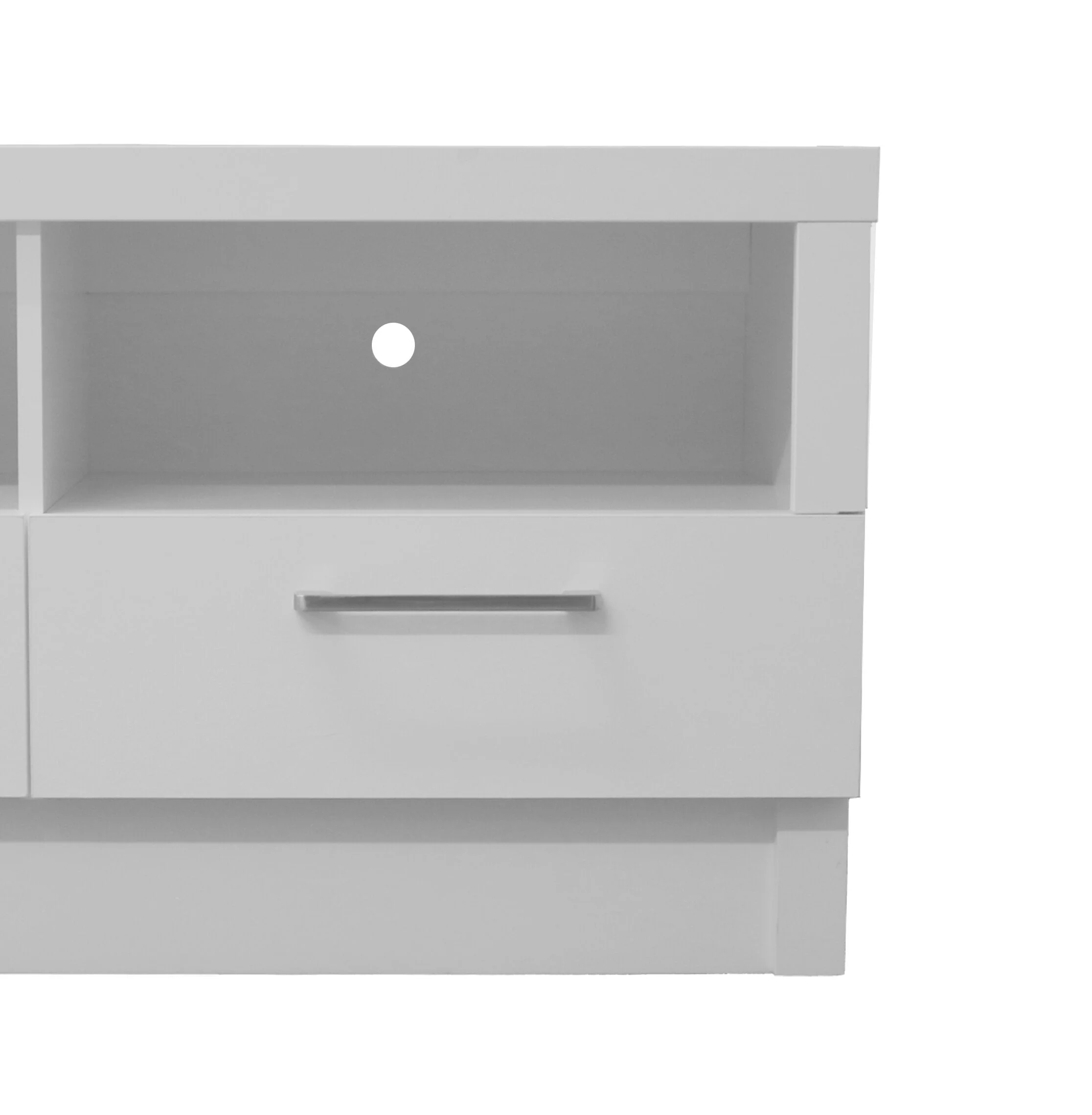 Eisner 80" TV Stand - White - Image 6