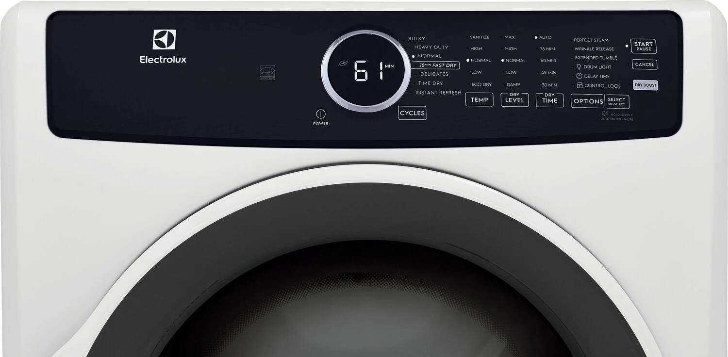 Electrolux 8 Cu. Ft. Gas Dryer - ELFG7437AW - Image 3