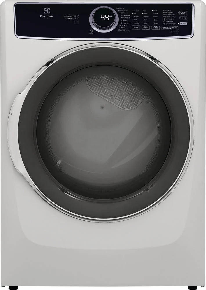 Electrolux White Front Load Gas Steam Dryer (8.0 Cu. Ft.) - ELFG7537AW - Image 3