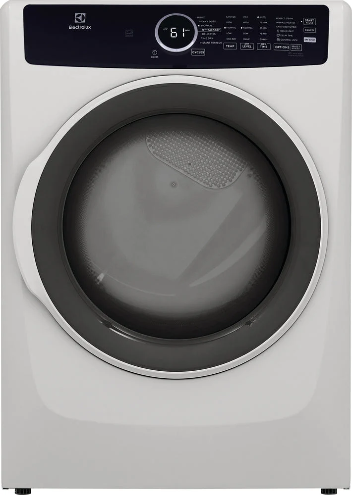 Electrolux White Front Load Steam Gas Dryer 8.0 Cu. Ft. - ELFG7437AW - Image 3