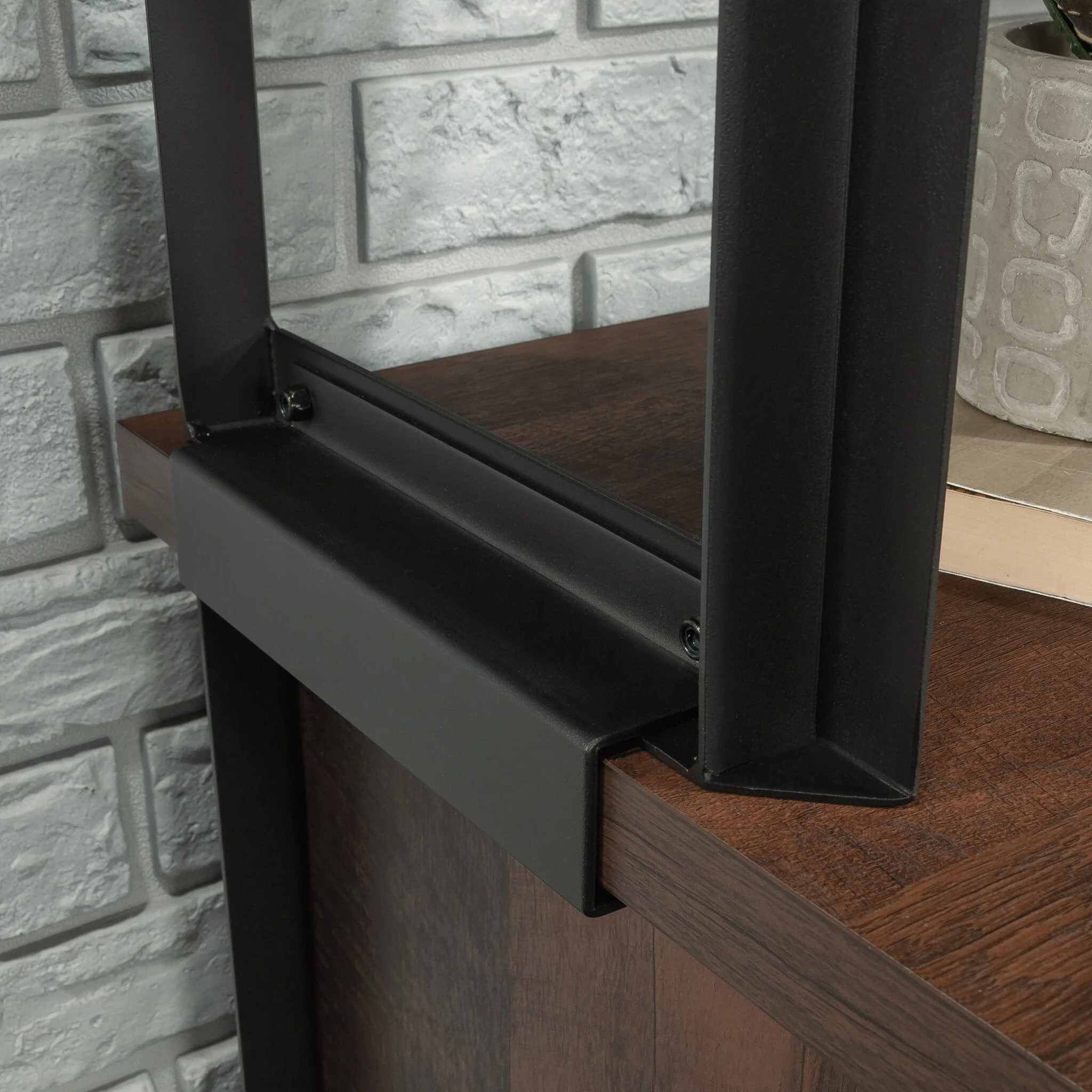 Elm Field Commercial Grade Computer Desk Hutch - Image 4