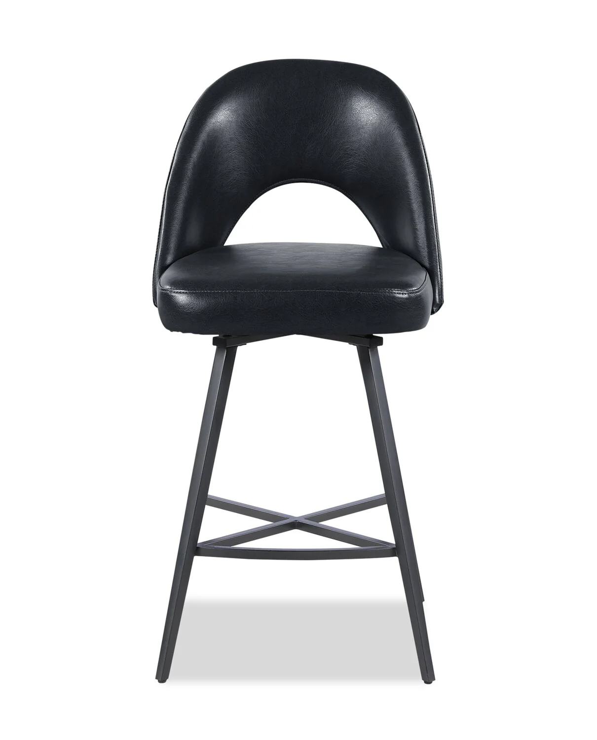 Elman Counter-Height Stool - Black - Image 2