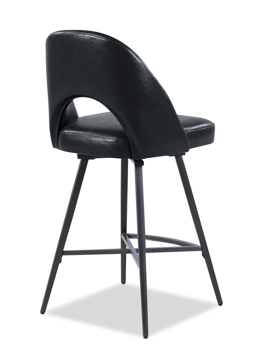 Elman Counter-Height Stool - Black - Image 3