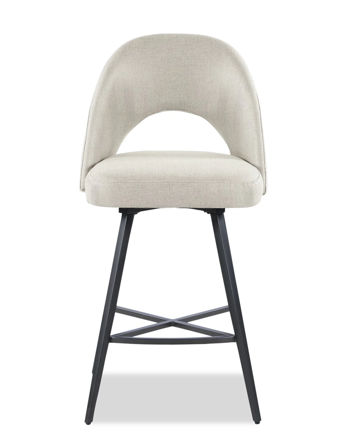 Elman Counter-Height Stool - Taupe - Image 2