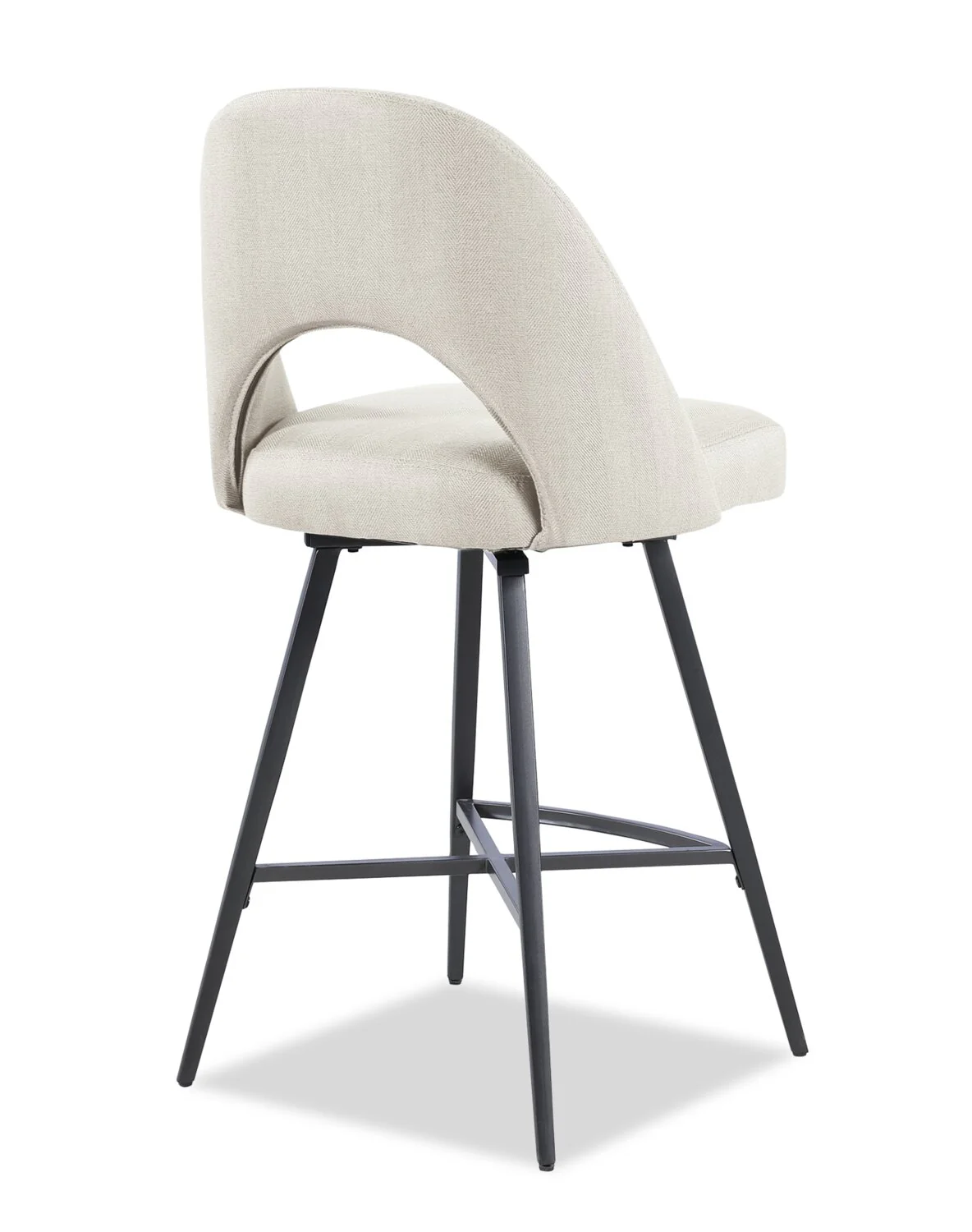 Elman Counter-Height Stool - Taupe - Image 3