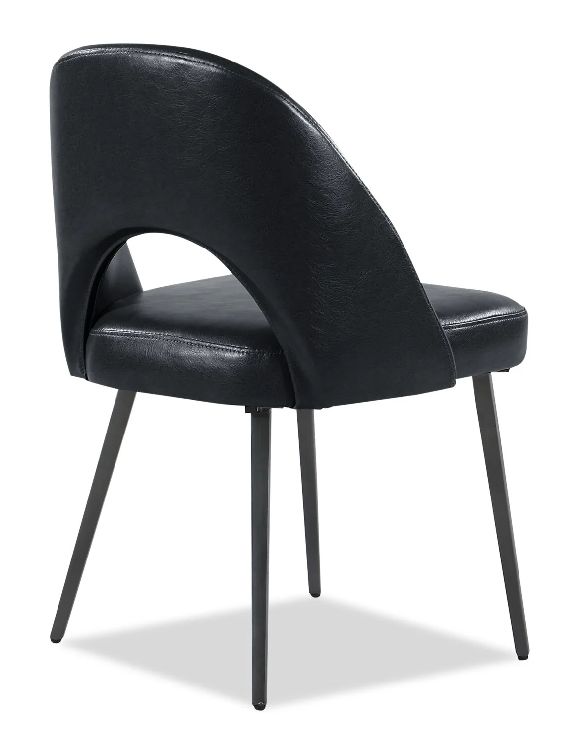 Elman Dining Chair - Black - Image 3