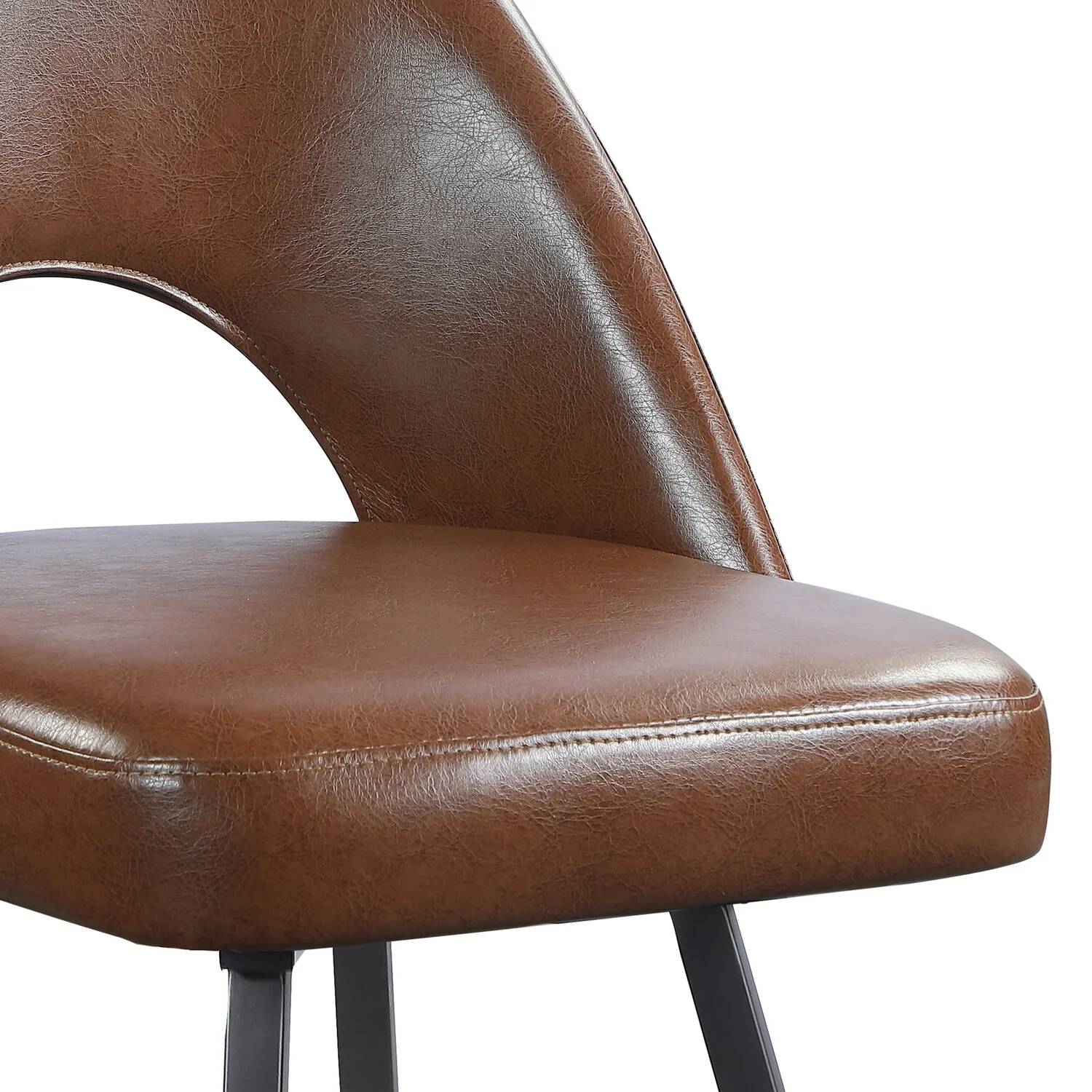 Elman Dining Chair - Brown - Image 5