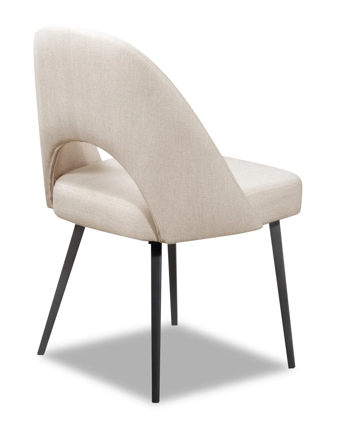 Elman Dining Chair - Taupe - Image 3