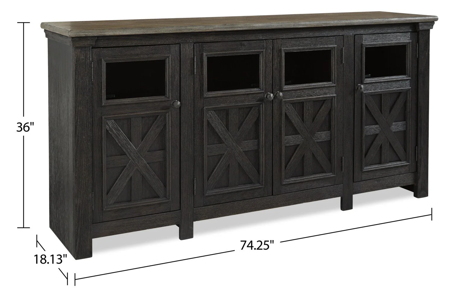 Evans 74" TV Stand - Image 4