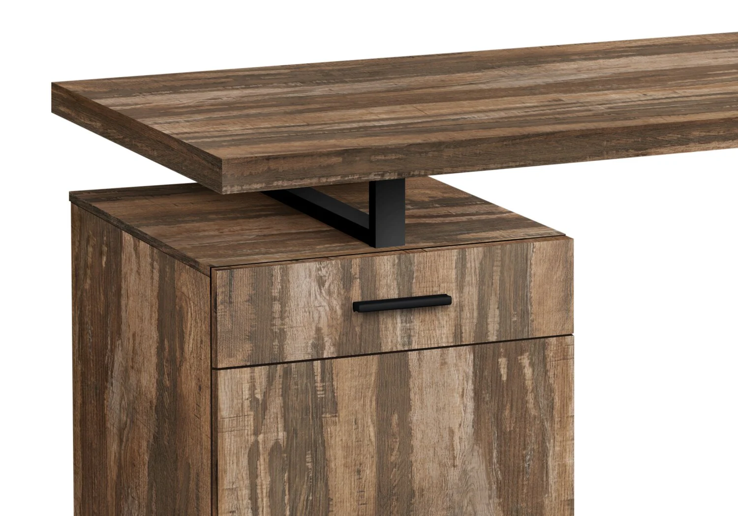 Farrier Reversible Desk - Brown - Image 2