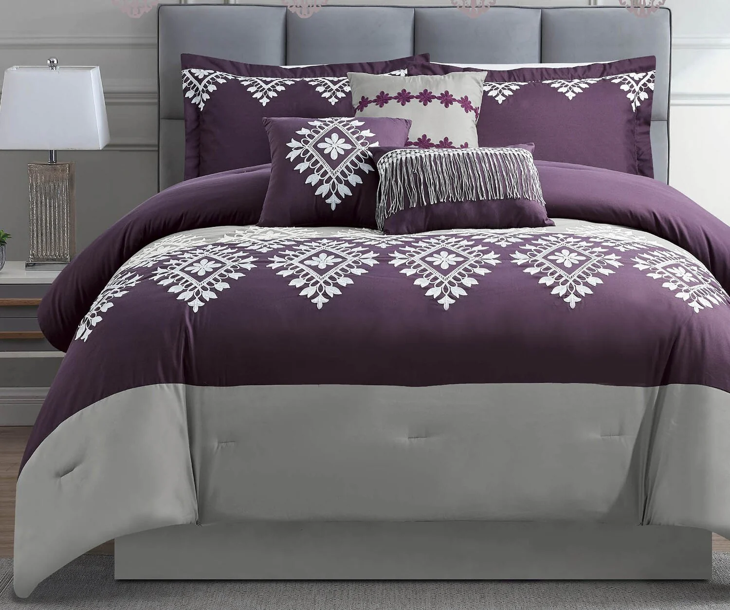 Finn 7-Piece King Comforter Set - Image 2