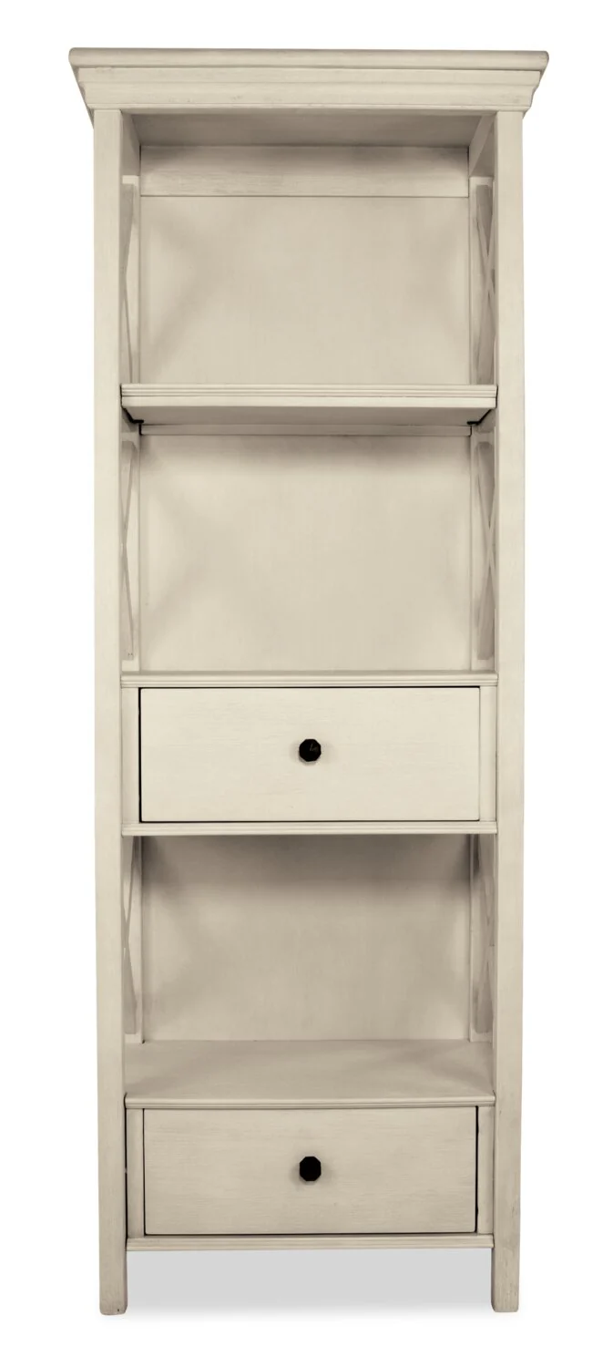 Fitzalan Display Tower - Antique White