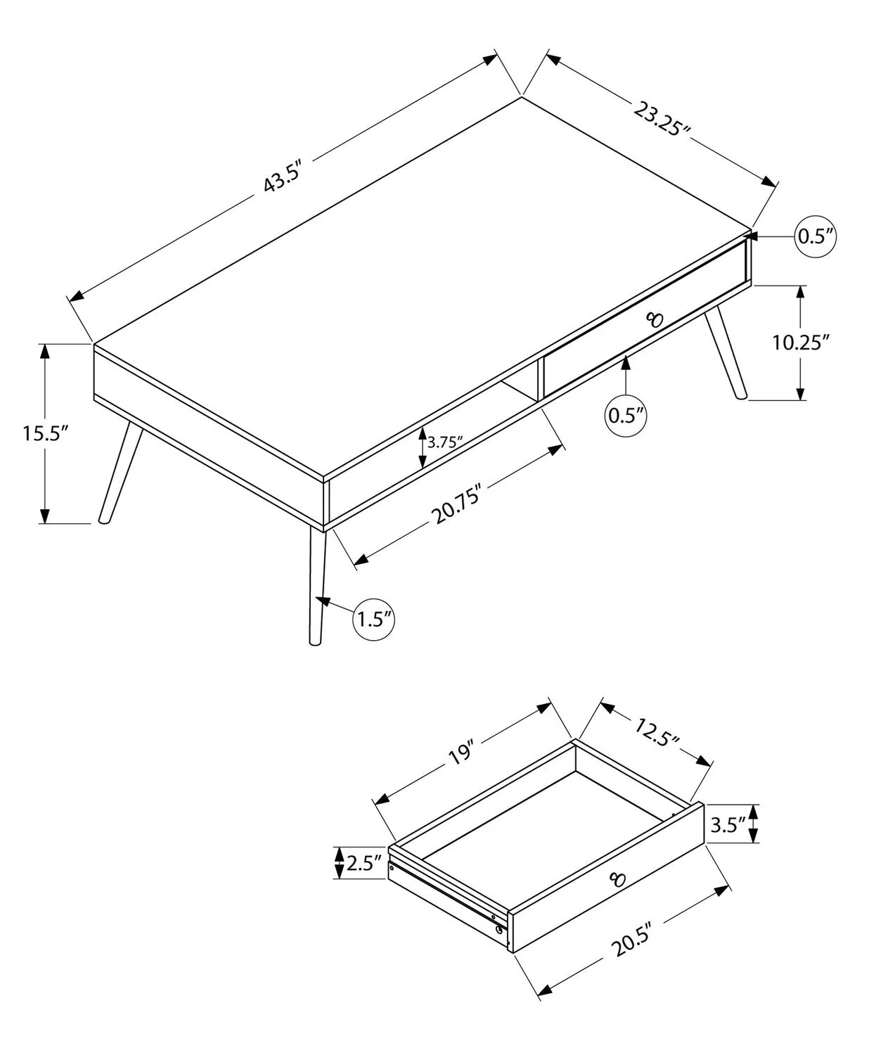 Forsan Coffee Table - Image 4