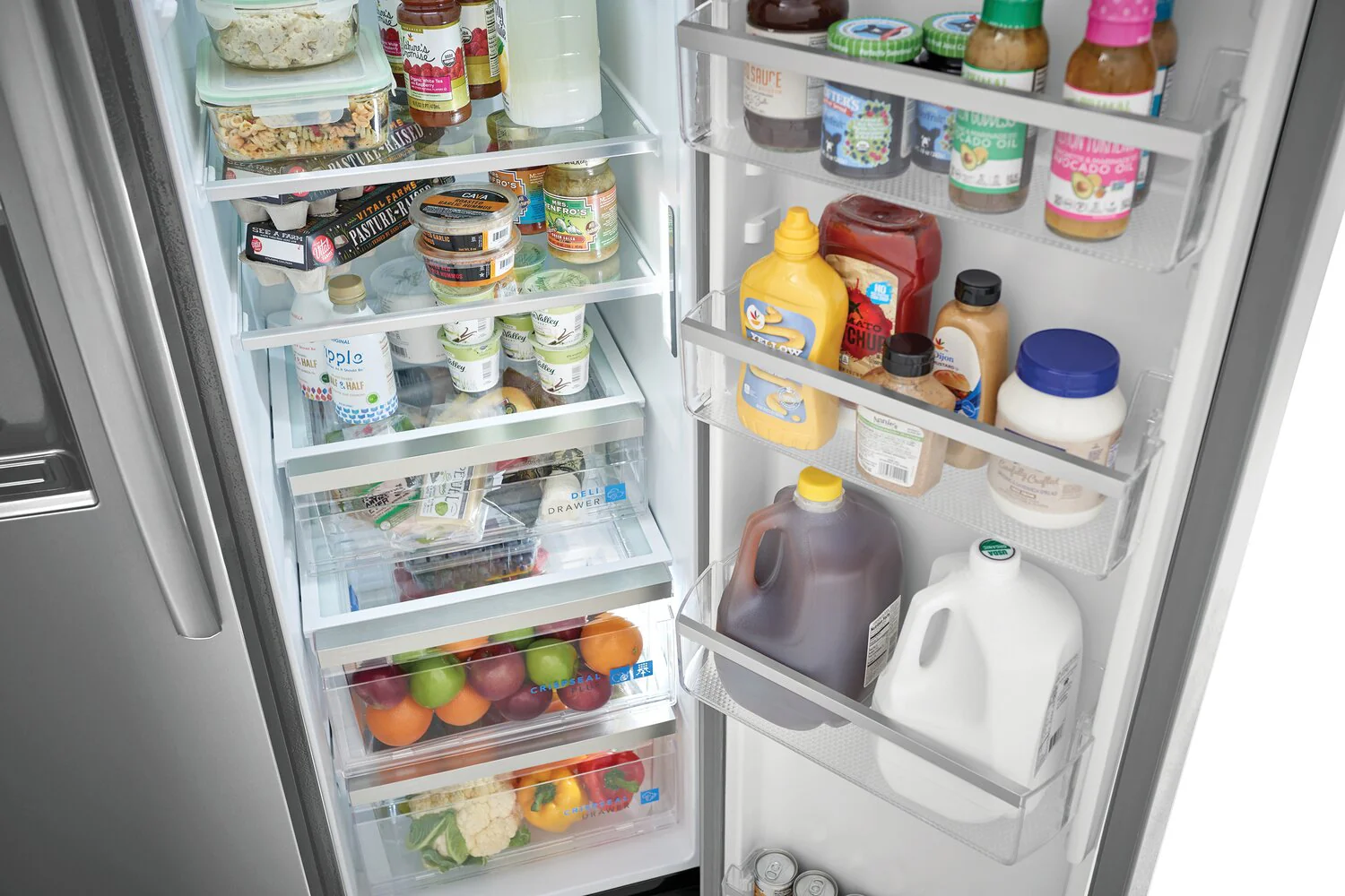 Frigidaire 22.3 Cu. Ft. Counter Depth Side-by-Side Refrigerator - GRSC2352AF - Image 8