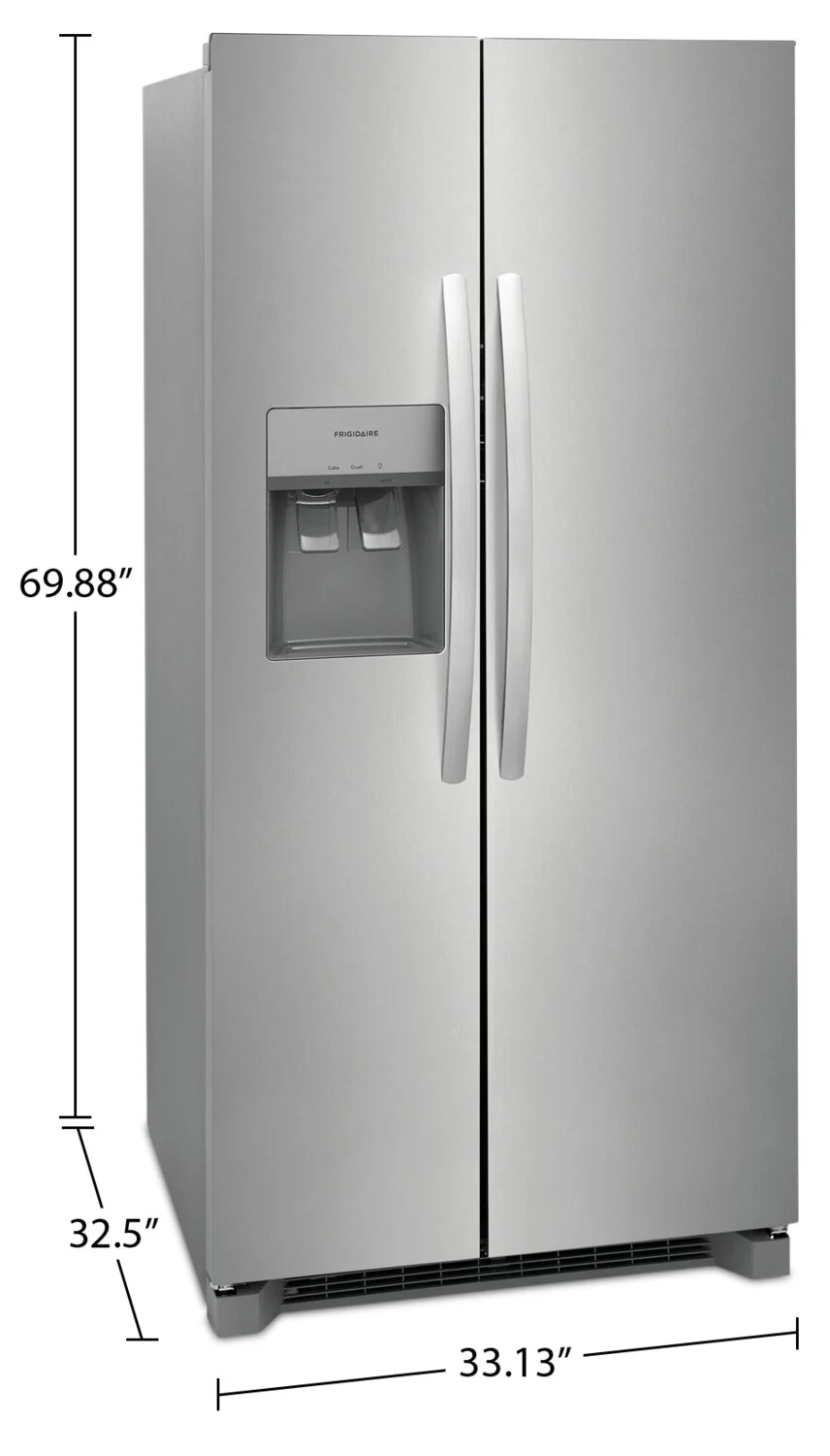 Frigidaire 22.3 Cu. Ft. Side-by-Side Refrigerator - FRSS2323AS - Image 11