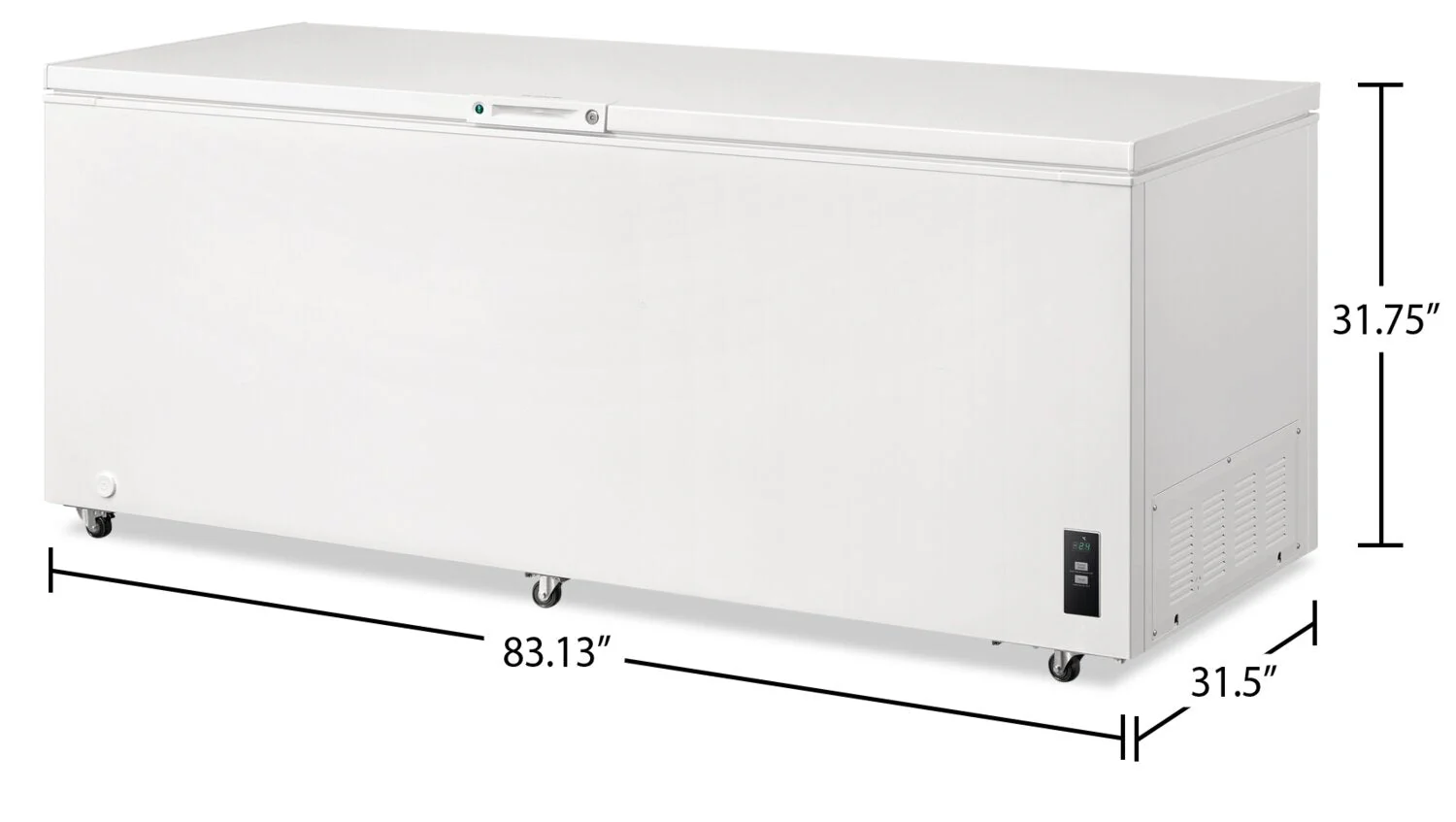 Frigidaire 24.8 Cu. Ft. Chest Freezer - FFCL2542AW - Image 7