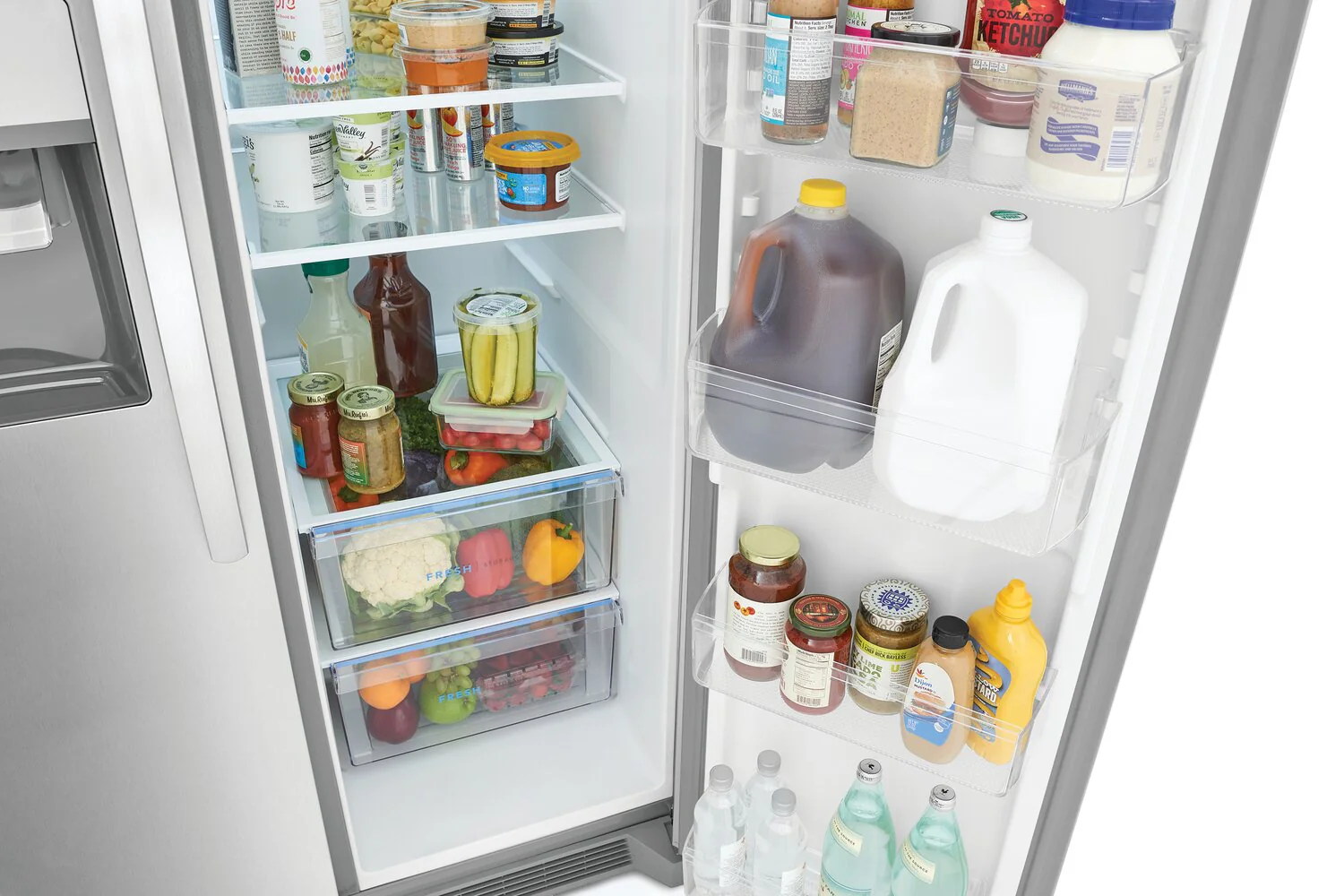 Frigidaire 25.6 Cu. Ft. Side-by-Side Refrigerator - FRSS2623AS - Image 11