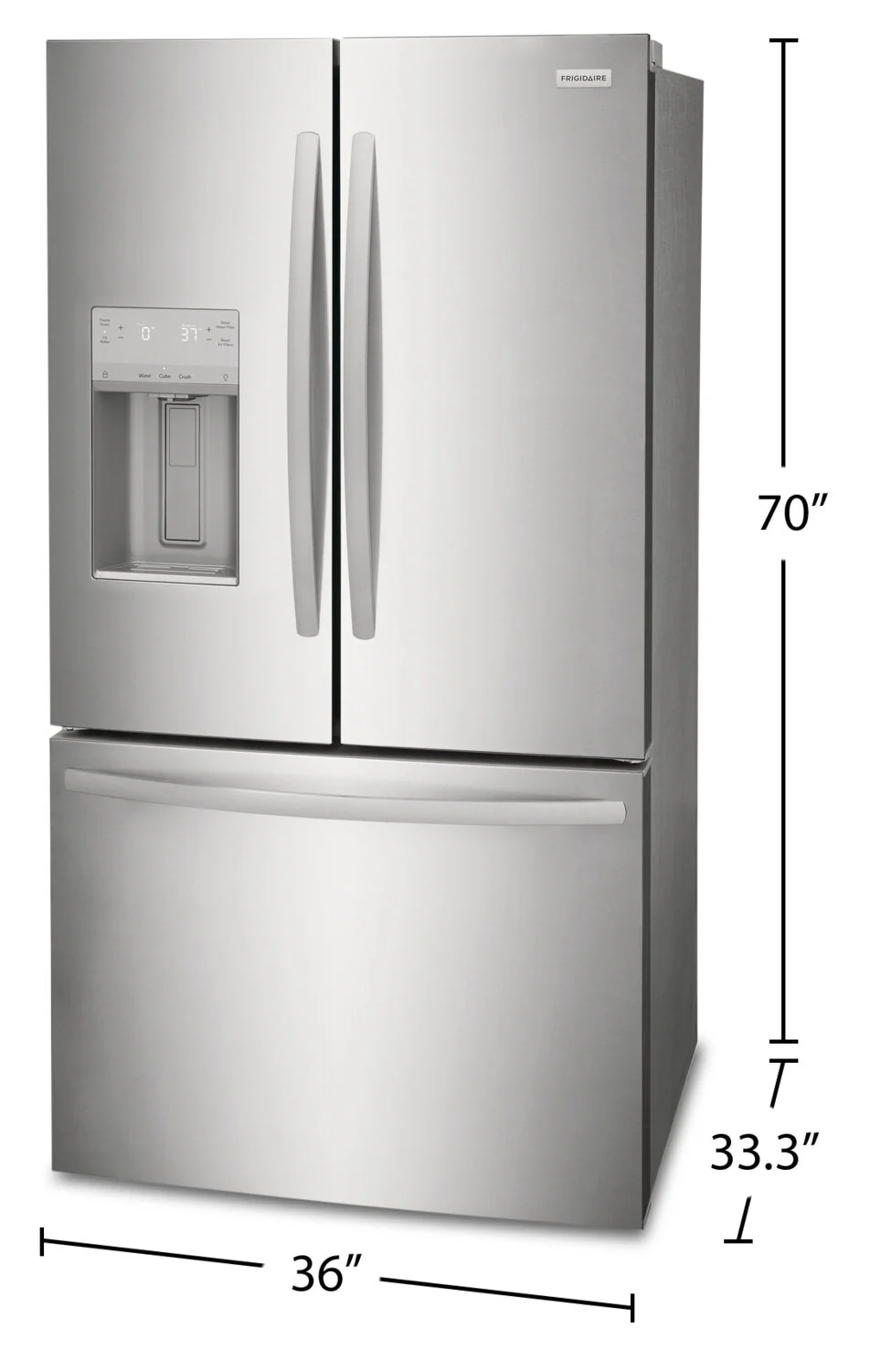 Frigidaire 27.8 Cu. Ft. French-Door Refrigerator - FRFS2823AS - Image 8
