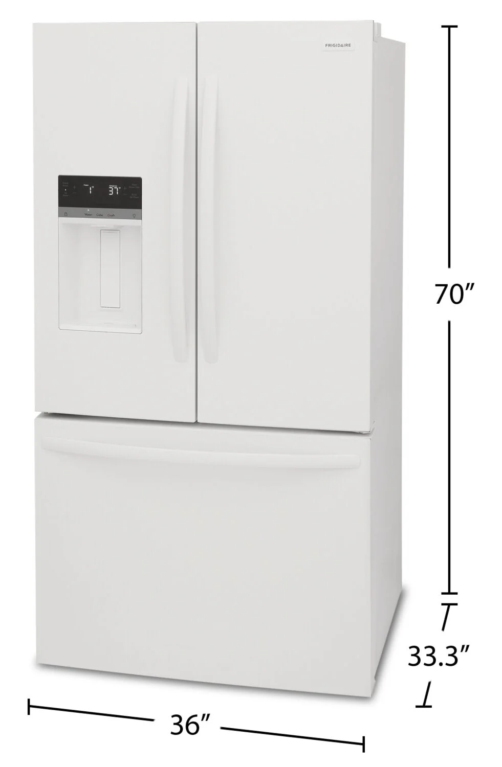 Frigidaire 27.8 Cu. Ft. French-Door Refrigerator - FRFS2823AW - Image 8