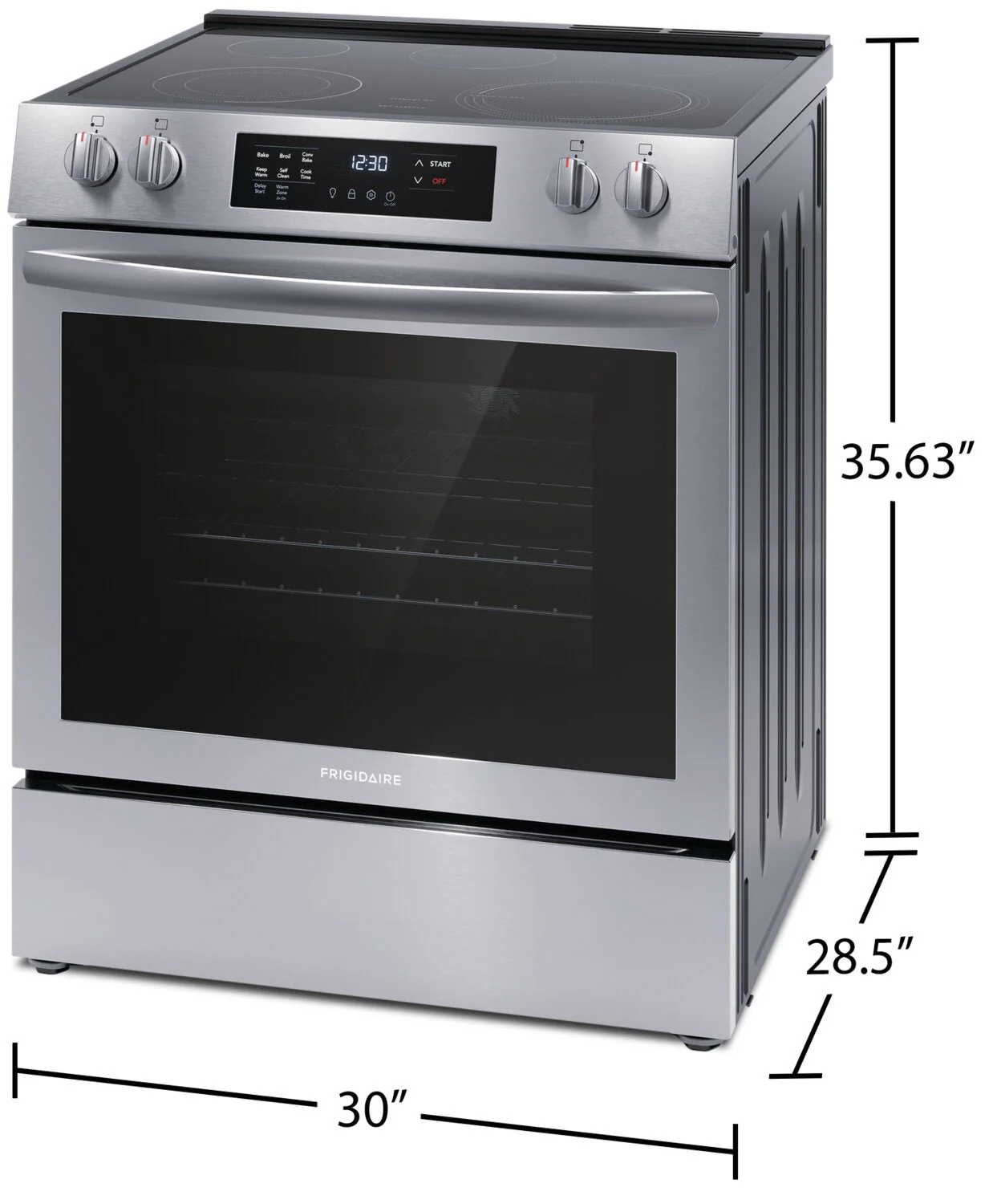 Frigidaire 5.3 Cu. Ft. Freestanding Electric Range - FCFE308CAS - Image 6
