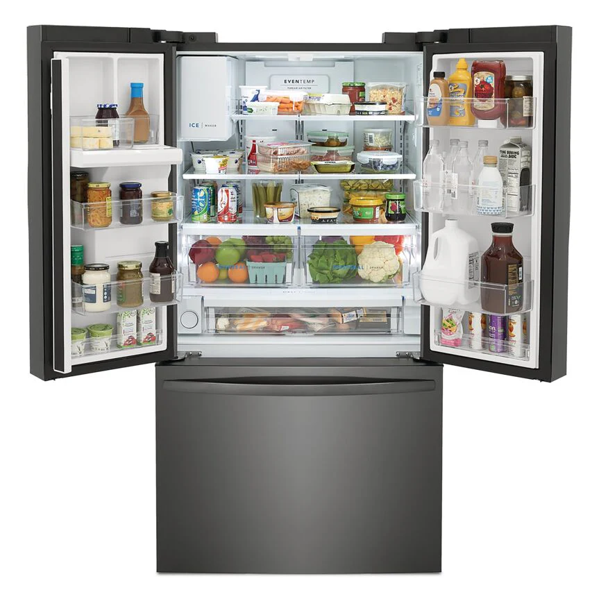 Frigidaire Black Stainless Steel 36" French Door Refrigerator (27.8 Cu. Ft.) - FRFS2823AD - Image 4