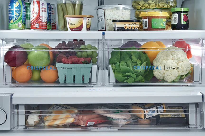 Frigidaire Black Stainless Steel 36" French Door Refrigerator (27.8 Cu. Ft.) - FRFS2823AD - Image 5