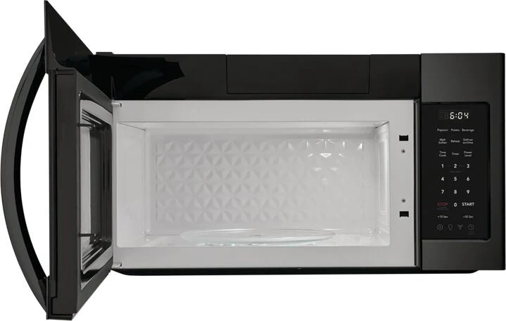 Frigidaire Black Stainless Steel Over-The-Range Microwave (1.8 Cu.Ft.) - FMOS1846BD - Image 3