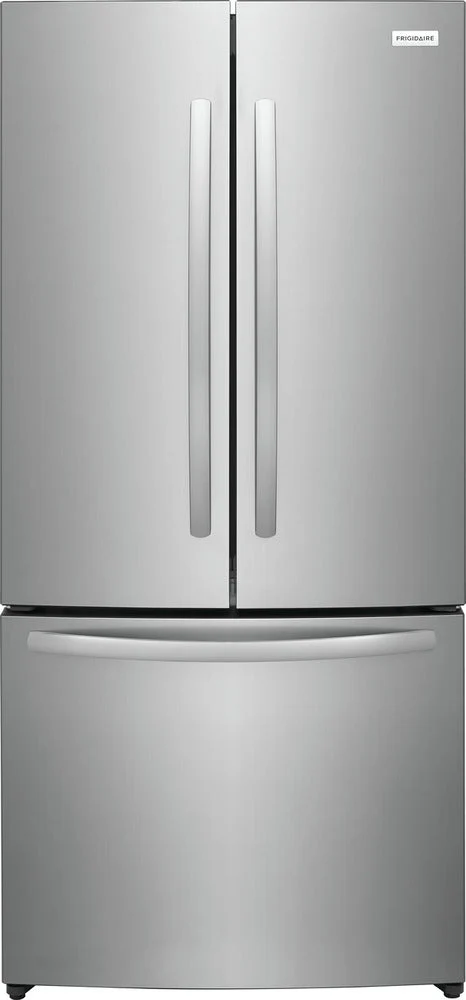 Frigidaire Brushed Stainless Steel French Door Refrigerator (17.6 Cu. Ft.) - FRFG1723AV - Image 2
