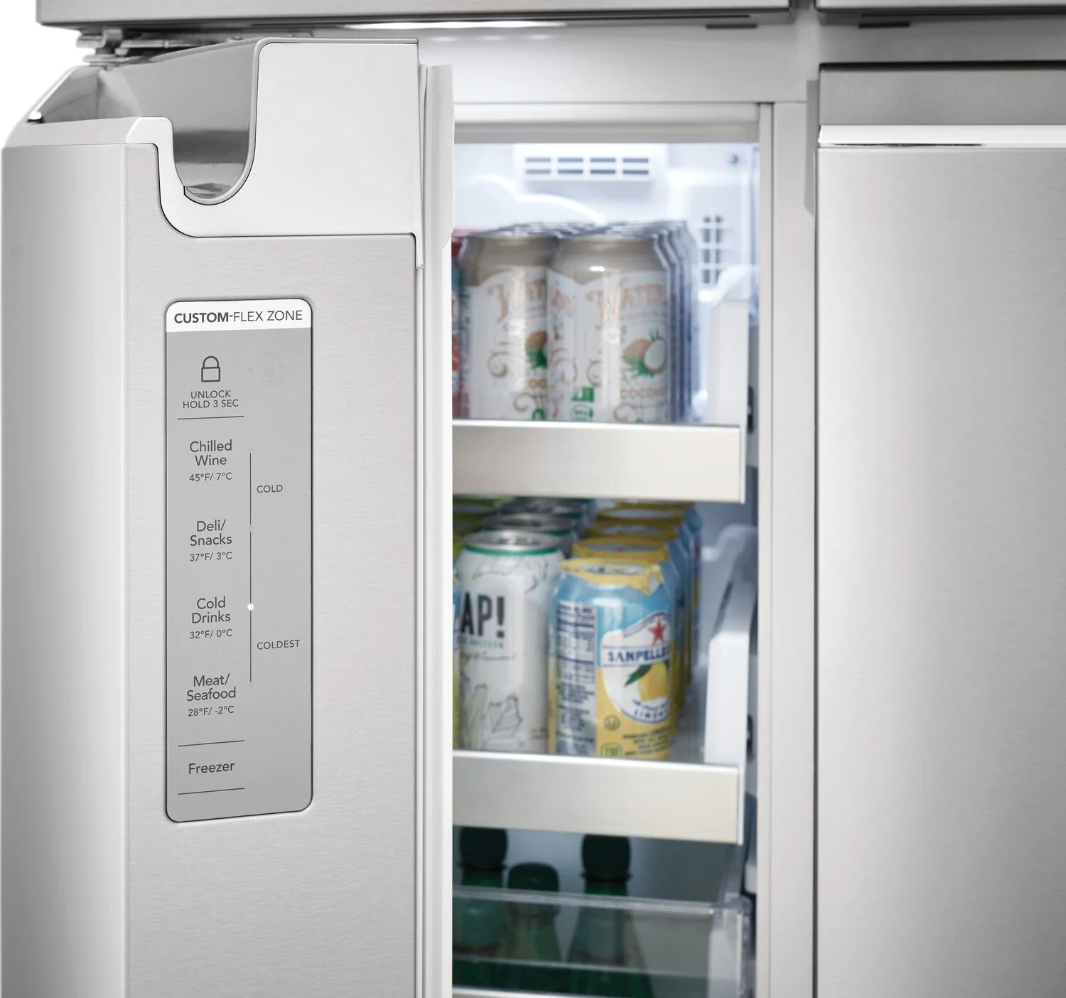 Frigidaire Gallery 21.5 Cu. Ft. Counter-Depth 4-Door Refrigerator - GRQC2255BF - Image 4