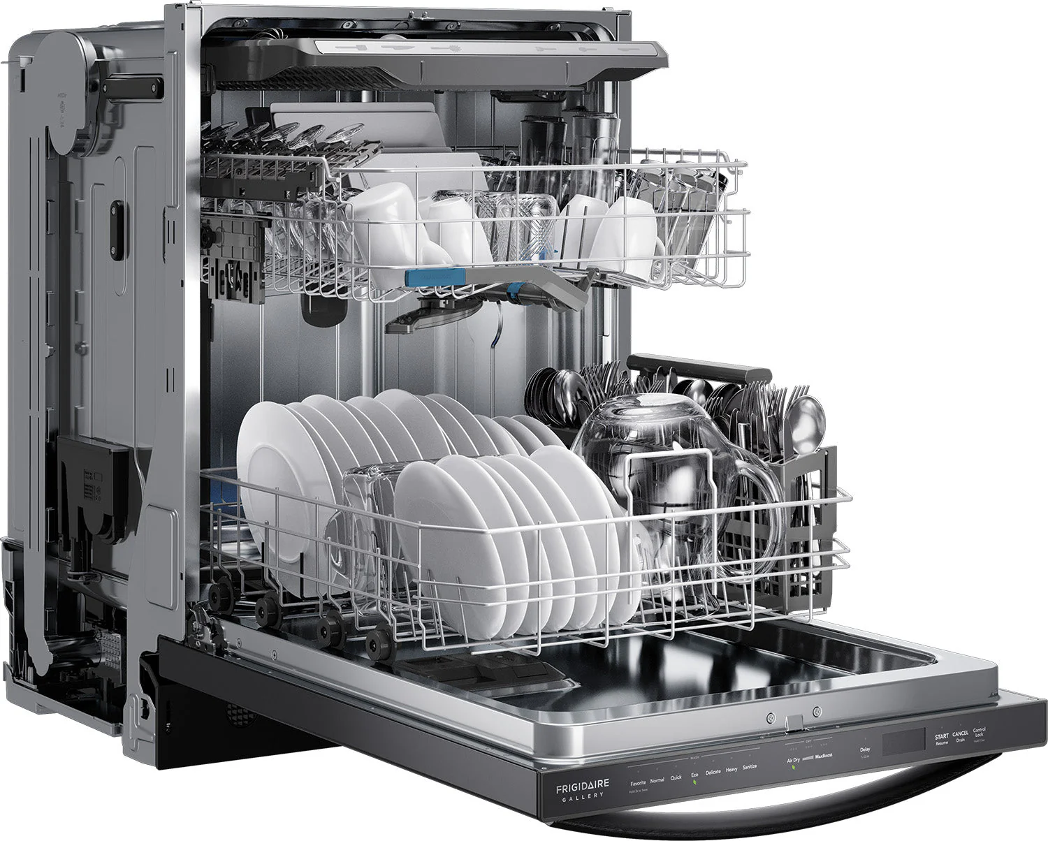 Frigidaire Gallery 24" Smudge-Proof™ Black Stainless Dishwasher with CleanBoost™ (47 dBA) - GDSH4715AD - Image 6