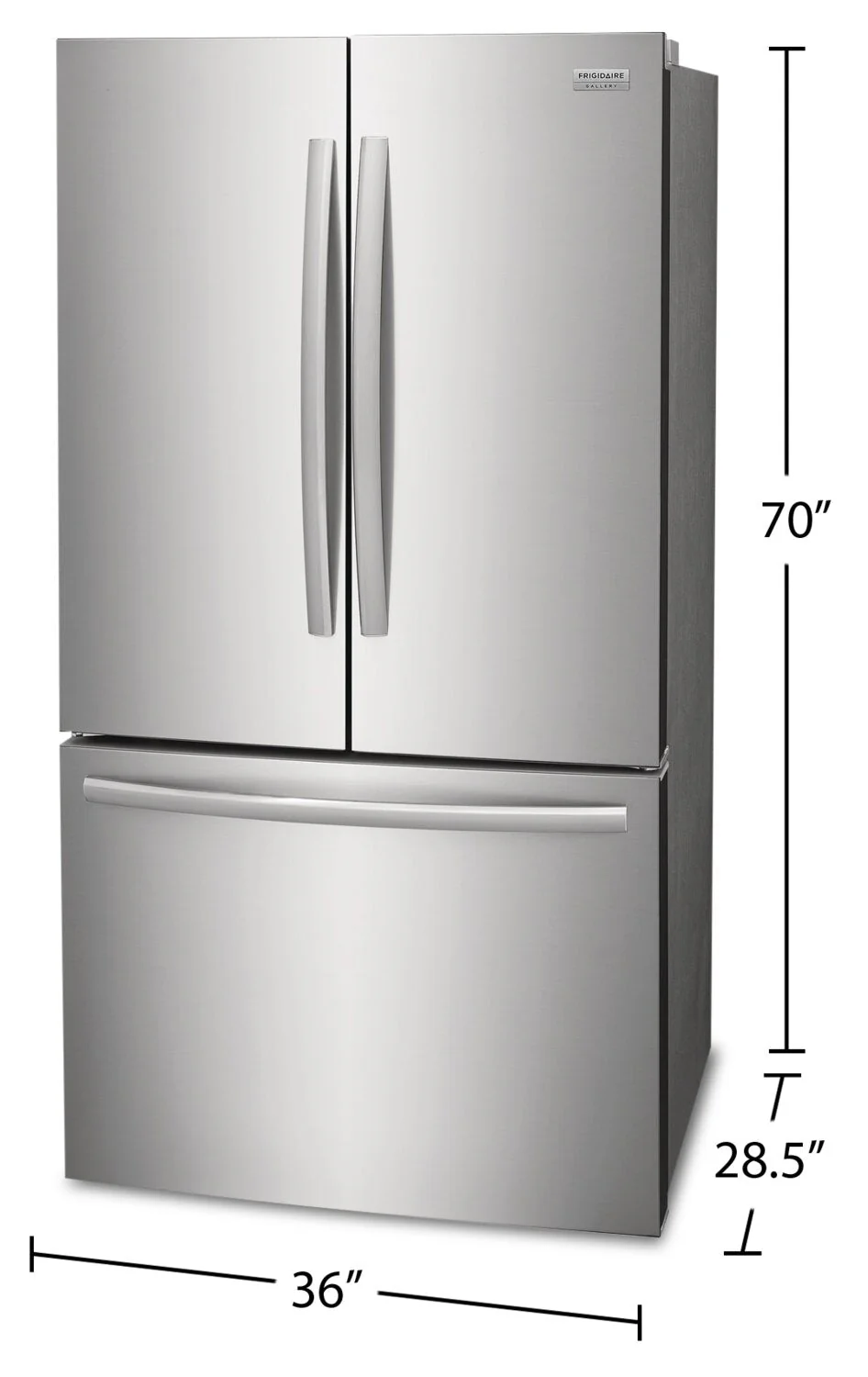 Frigidaire Gallery 28.8 Cu. Ft. French-Door Refrigerator - GRFN2853AF - Image 8