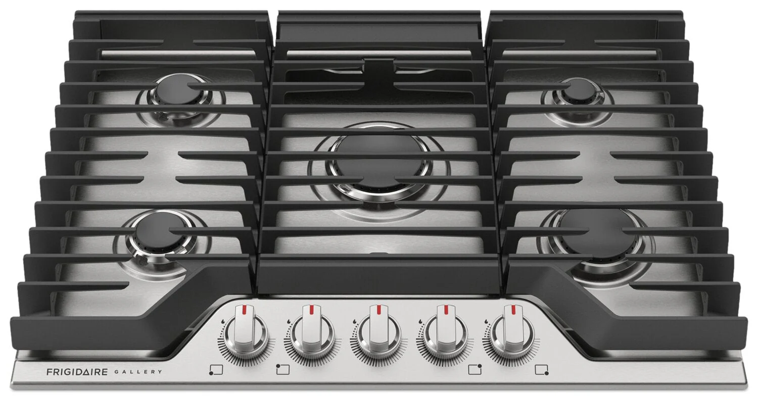 Frigidaire Gallery 30" Five-Burner Gas Cooktop - GCCG3048AS - Image 2
