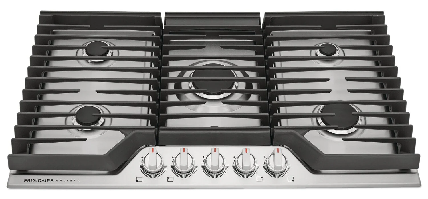 Frigidaire Gallery 36" Five-Burner Gas Cooktop - GCCG3648AS - Image 2