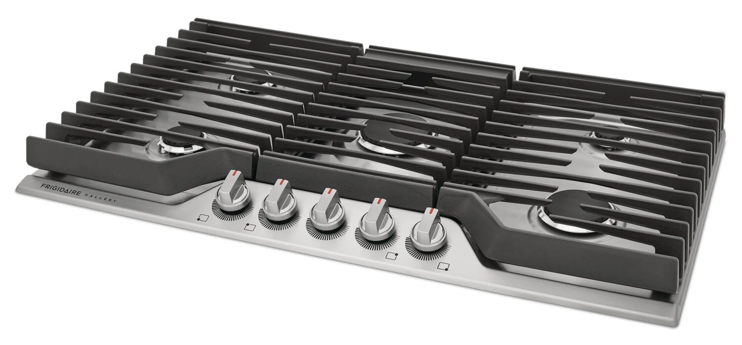 Frigidaire Gallery 36" Five-Burner Gas Cooktop - GCCG3648AS - Image 3