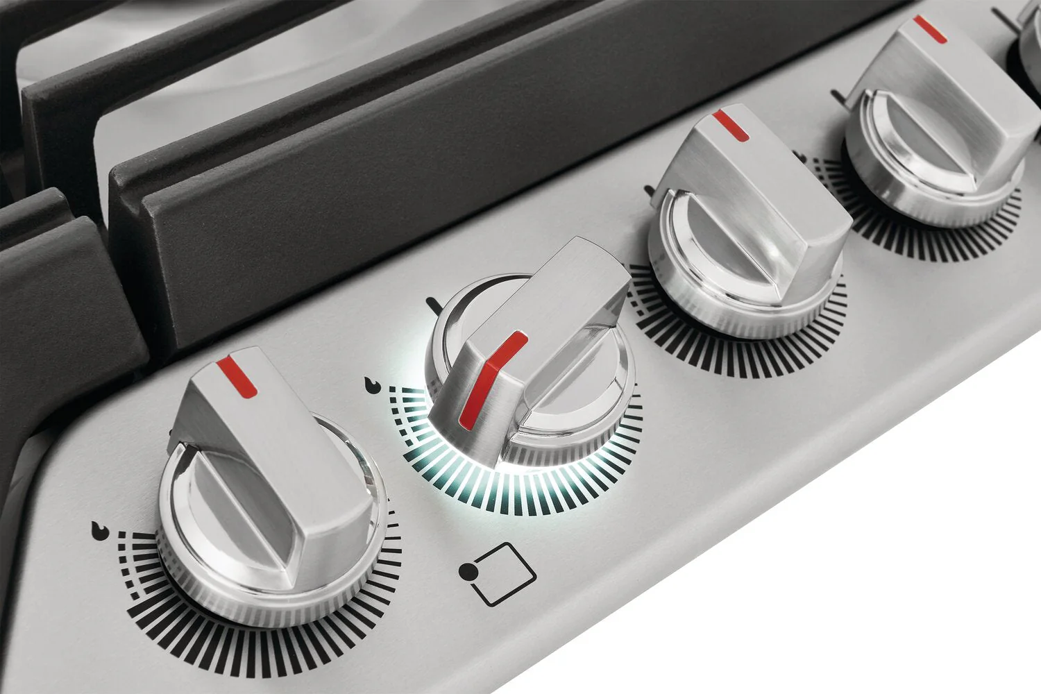 Frigidaire Gallery 36" Five-Burner Gas Cooktop - GCCG3648AS - Image 4
