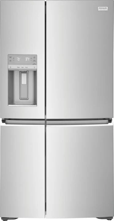 Frigidaire Gallery 36" Smudge-Proof® Stainless Steel Counter-Depth 4-Door Refrigerator (21.5 cu. ft.) - GRQC2255BF