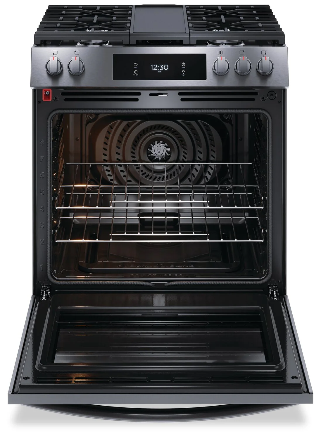 Frigidaire Gallery 6 Cu. Ft. Front-Control Gas Range with Total Convection - GCFG3060BD - Image 3