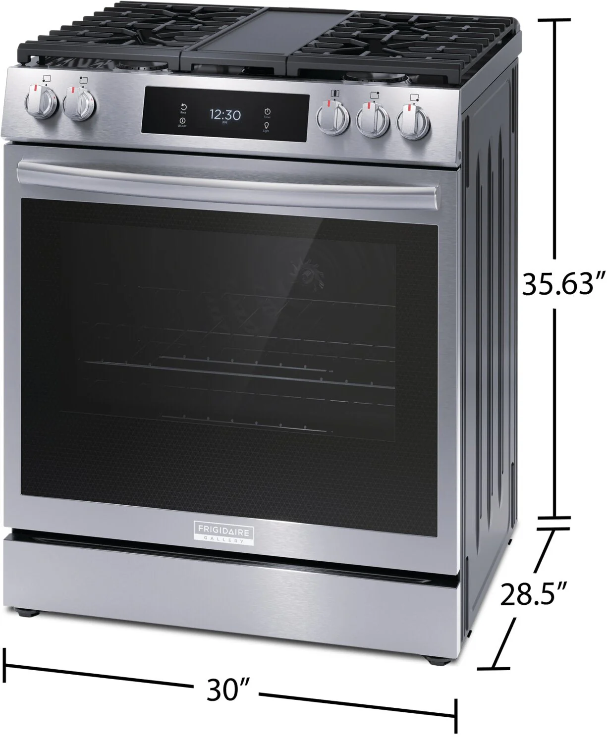 Frigidaire Gallery 6 Cu. Ft. Gas Range with Total Convection - GCFG3060BF - Image 6